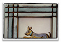 framed doggie